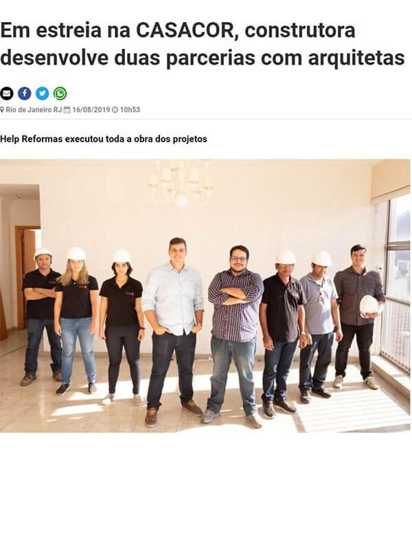 Em estreia na CASACOR, construtora desenvolve duas parcerias com arquitetas