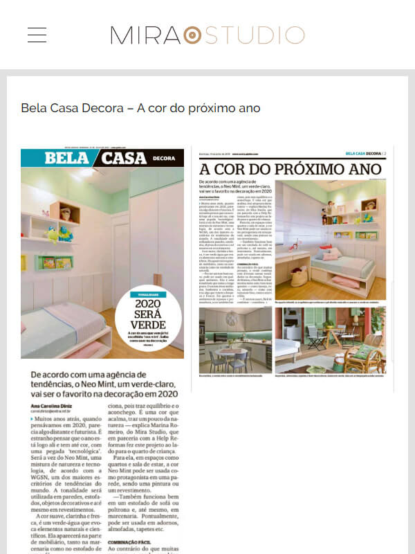 Bela Casa Decora – A cor do próximo ano