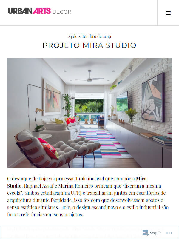 Projeto Mira Studio