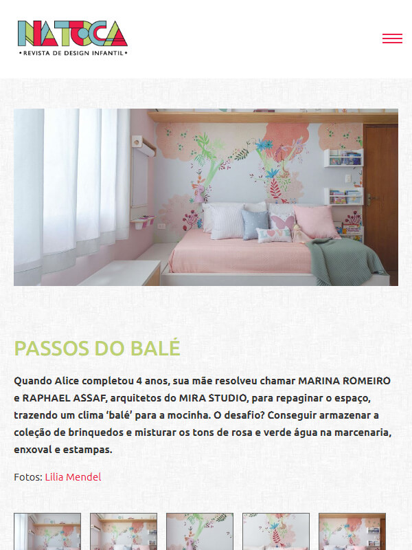 Passos do Balé - Quarto de Menina